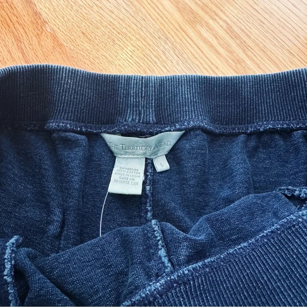 NWT Territory Ahead Men’s Soft Knit Denim Shorts - Picture 6 of 7